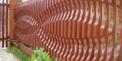 Jak udělat dřevěný plot v zemi to udělat sami